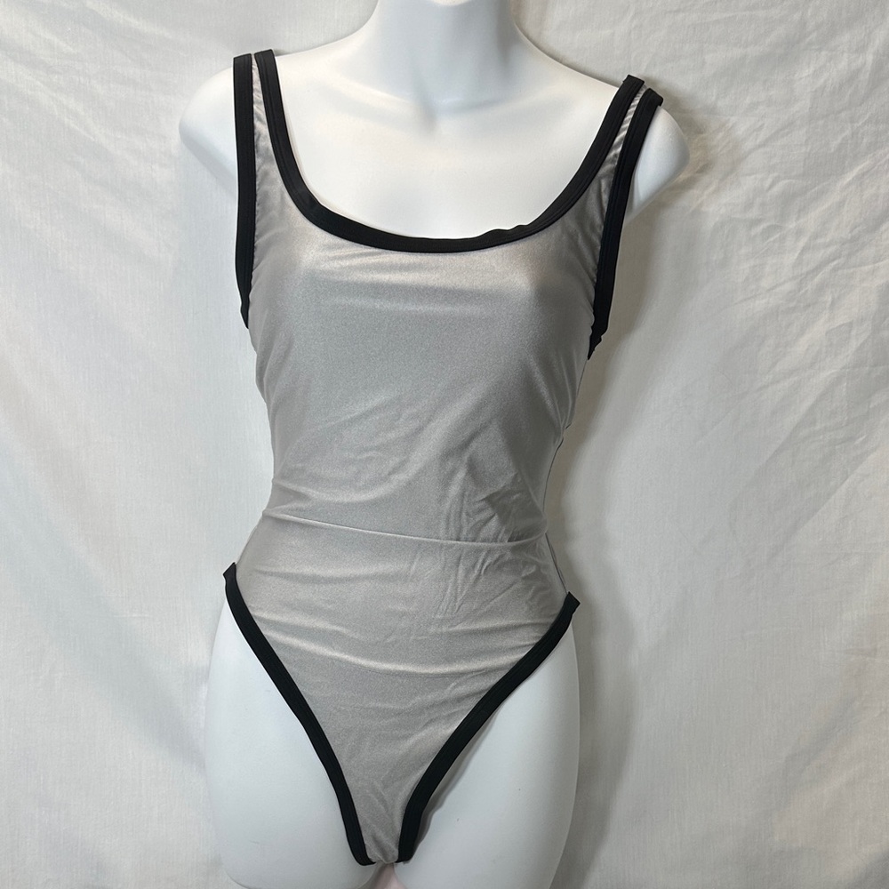 Body Glove Silver and Black Swimsuit